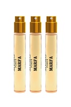 Marfa Leather Eau de Parfum Travel Sprays, Set of 3